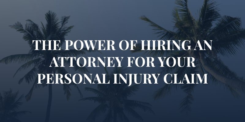 palm trees in sarasota, florida with capition: The Power of Hiring an Attorney for Your Personal Injury Claim"