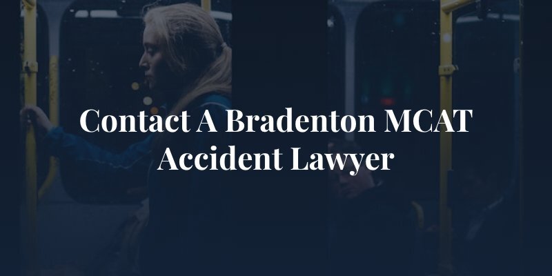 Contact a Bradenton MCAT Accident Lawyer