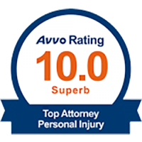 Avvo Rating 10.0 Top Attorney Personal Injury
