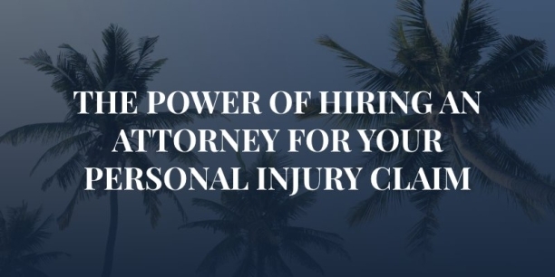 palm trees in sarasota, florida with capition: The Power of Hiring an Attorney for Your Personal Injury Claim"