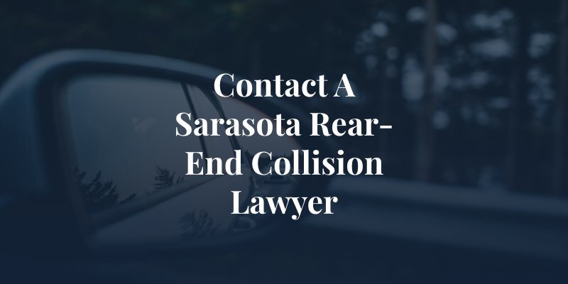 Contact a Sarasota Rear-End Collision Lawyer